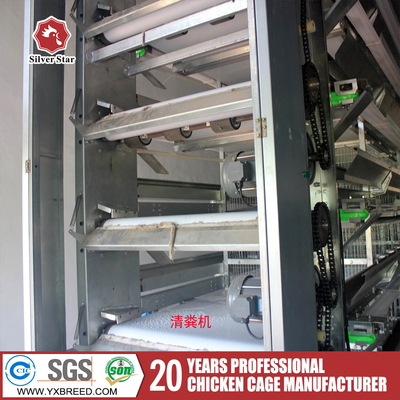 Battery Cages Are Designed As A Ventilated, Automatic Layer System With Four Tiers For 120 Birds.