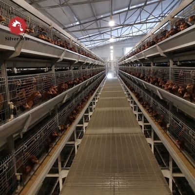 Poultry Farming Automatic Layer Chicken Cage With Feeder And Drinker System
