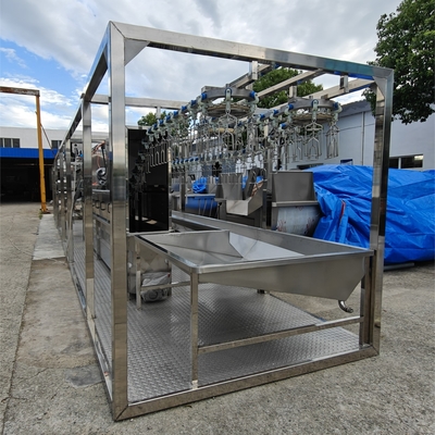 Halal Slaughtering Equipment Chicken Slaughterhouse for Farm Home 500BPH-800BPH