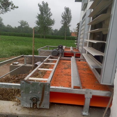 Galvanized Automatic Layer Cage Egg Chicken Poultry Farm With Automatic Manure Removal System